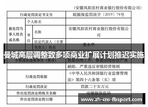 曼城高层调整致多项商业扩展计划推迟实施 曼城高层调整致多项商业扩展计划推迟实施